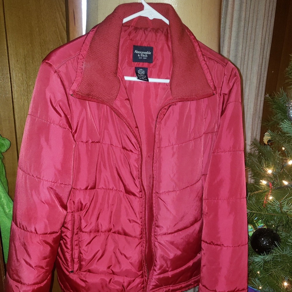 Abercrombie puffer coat